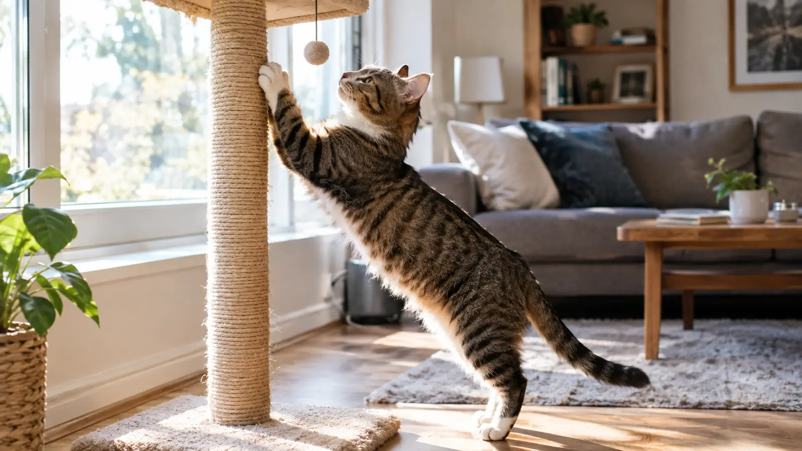 10 Reasons a Tall Sisal Scratching Post Saves Your Furniture